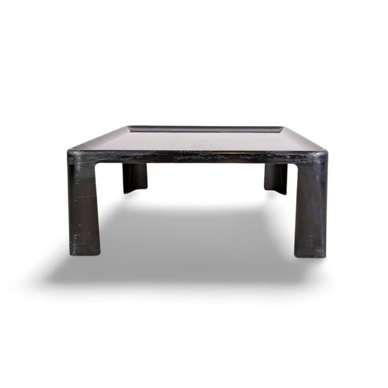 Original Midcentury Coffee Table C&B Italia Mario Bellini Design Black