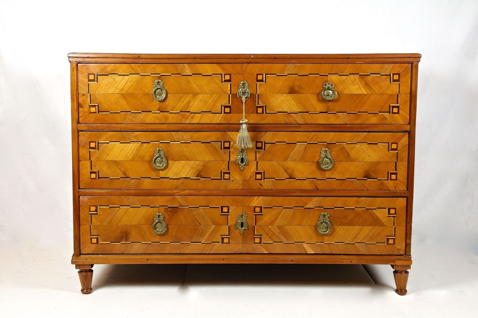 18th Century Neoclassical Chest Of Drawers   Cherrywood, Austria Circa 1790 photo furniture