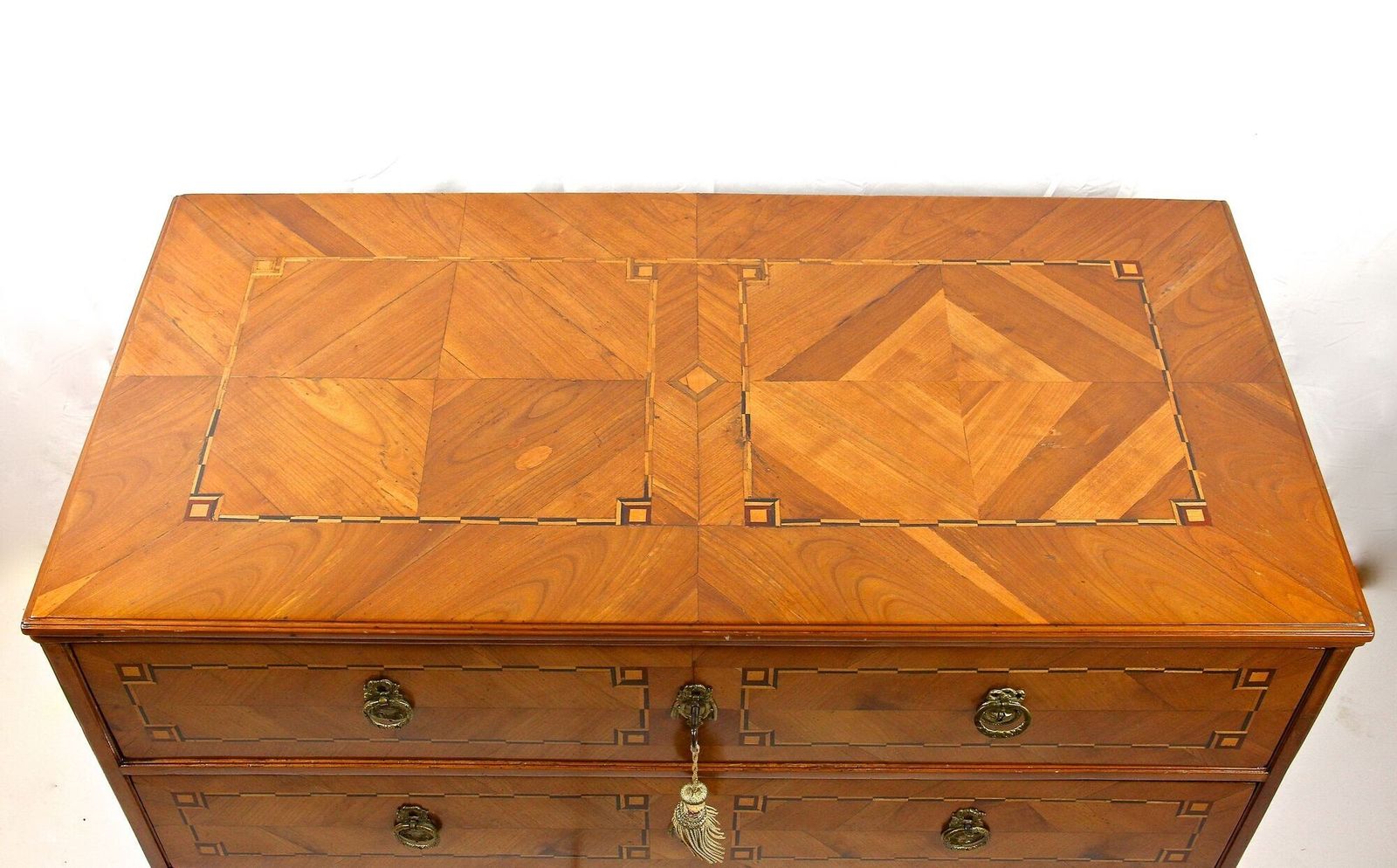 photo for sale 18th Century Neoclassical Chest Of Drawers   Cherrywood, Austria Circa 1790