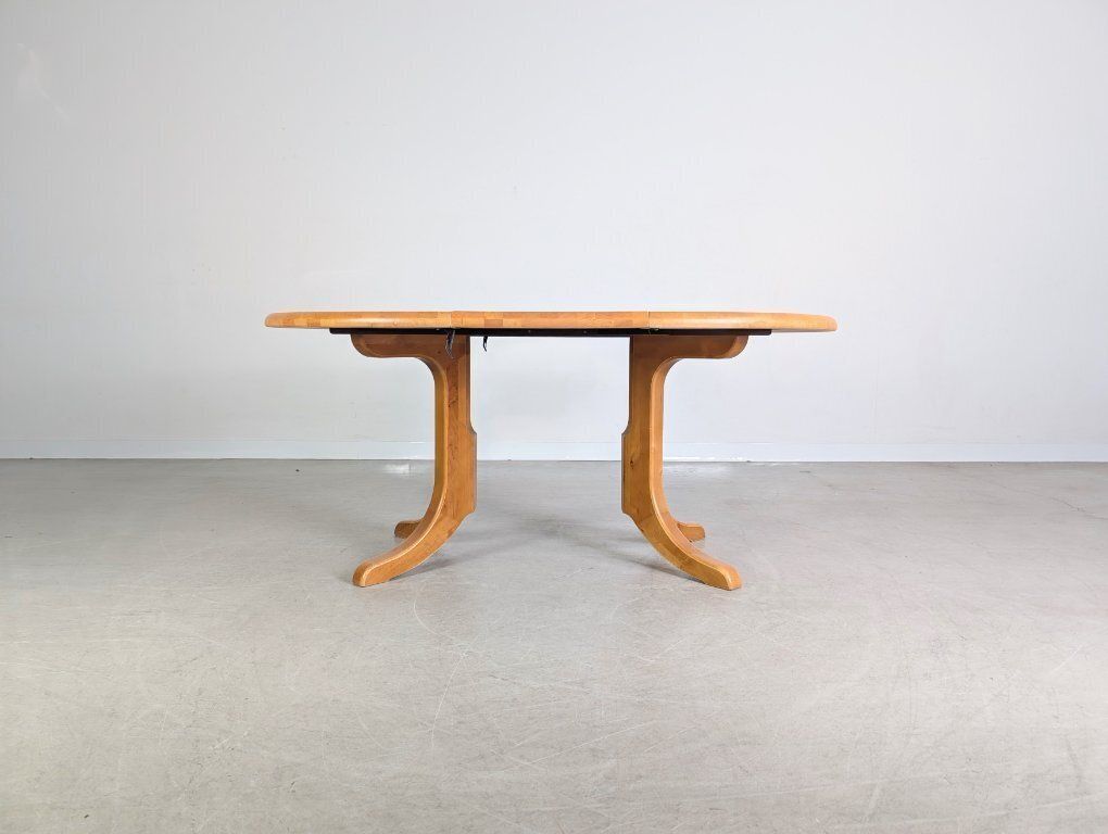 Rainer Daumiller Extendable Beech Dining Table, Mid Century Design photo 1852.0