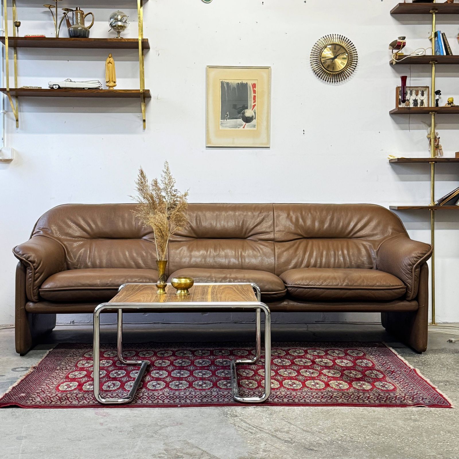 Sofa Model Ds 16, De Sede, Switzerland, 1960s/1970s, Mid Century, Vintage photo for sale