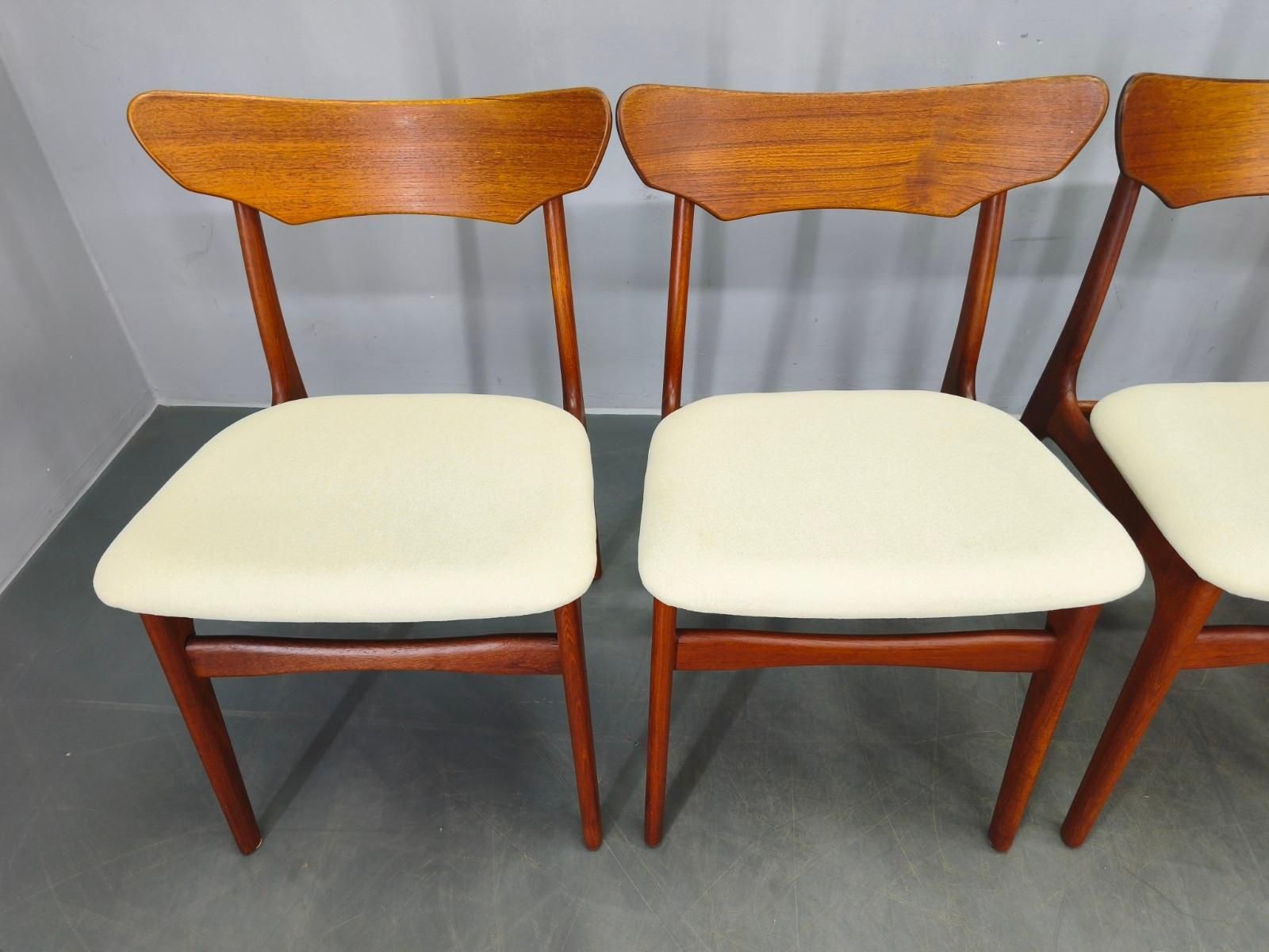 Set Of 4 Danish Teak Dining Chairs By Schionning & Elgaard, 1960s photo vinterior