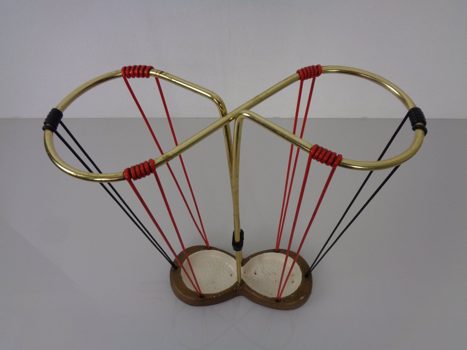 Mid Century Modern String Umbrella Stand, Germany, 1950s photo 200.0