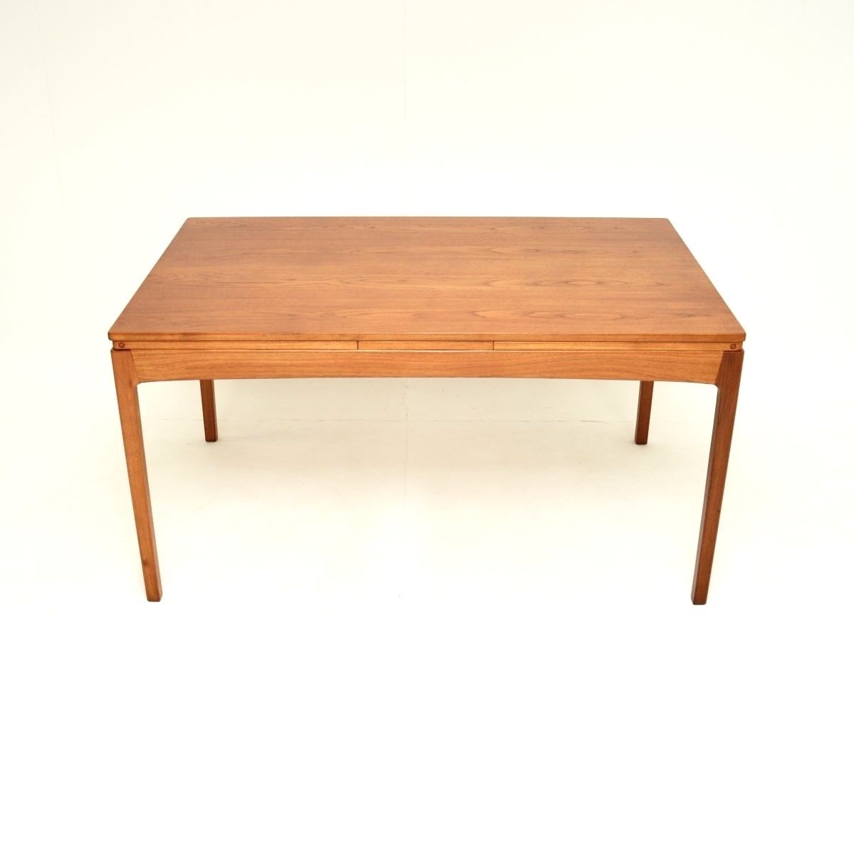 Vintage Danish Teak Extending Dining Table photo for sale