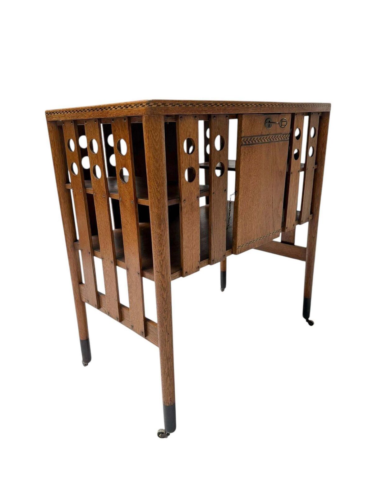 Vienna Secession Cabinet With Small Door, 1900s photo vinterior