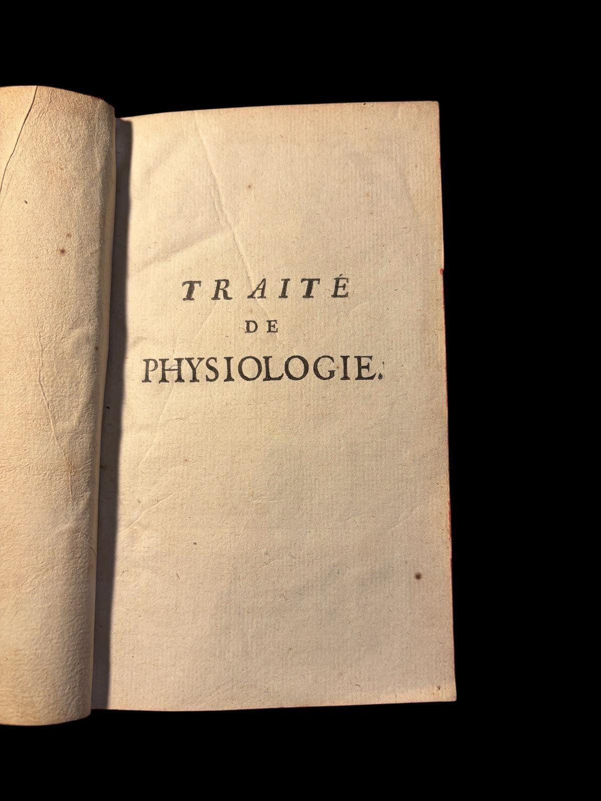 Home Decor Treatise On Physiology Volume II Lyon 1763 Dufieu photo
