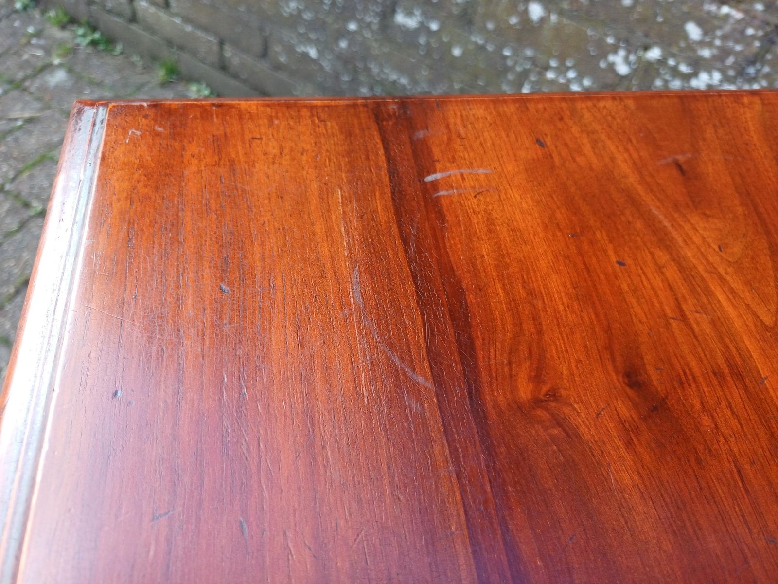 Antique Late Victorian Edwardian Solid Mahogany Side Table Elegant Occasional Table With Shelf Beautiful Grain Quality English Furniture photo vinterior