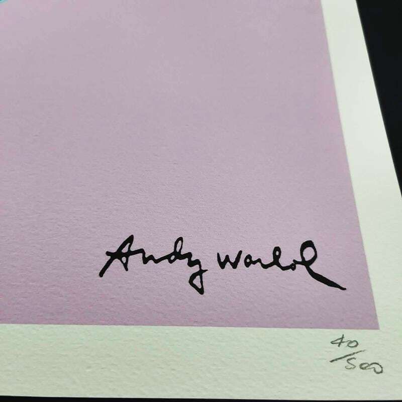 1980s Andy Warhol "Skull" Limited Edition Lithograph By Cmoa. photo for sale