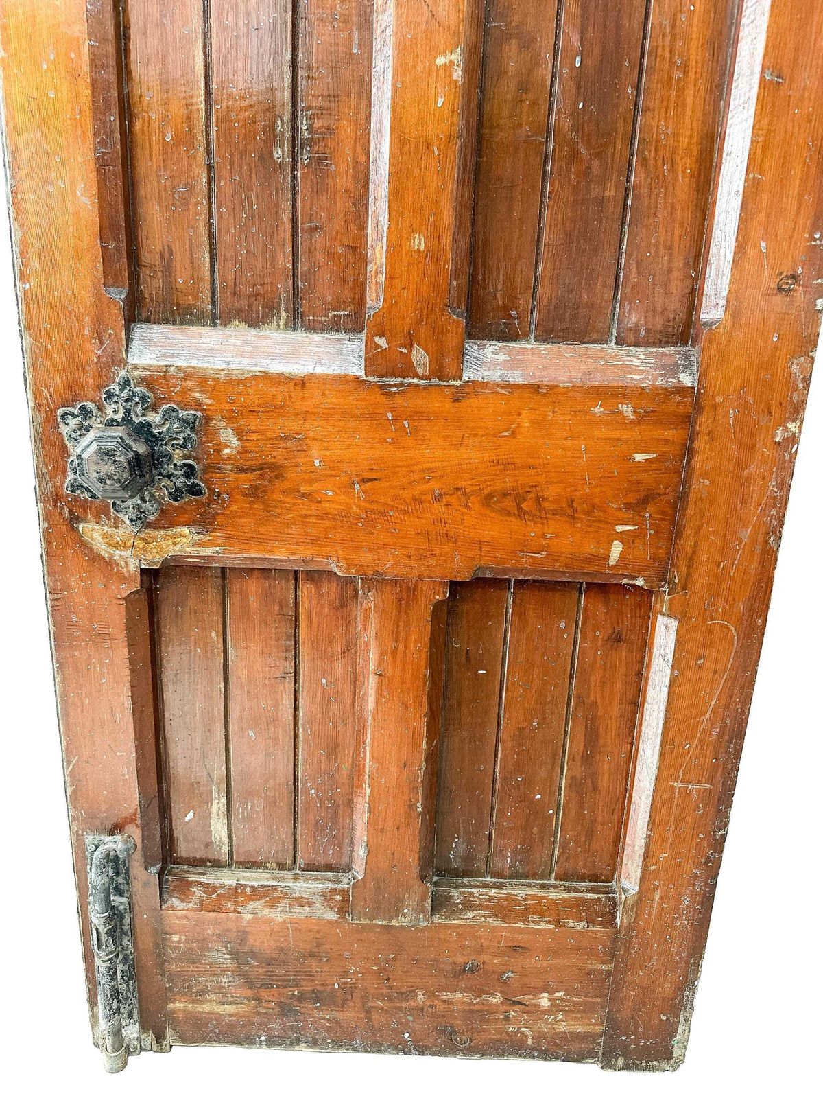 Large Gothic Revival Double Church Doors In Pitch Pine   Late 19th Century Victorian Ecclesiastical. photo buy
