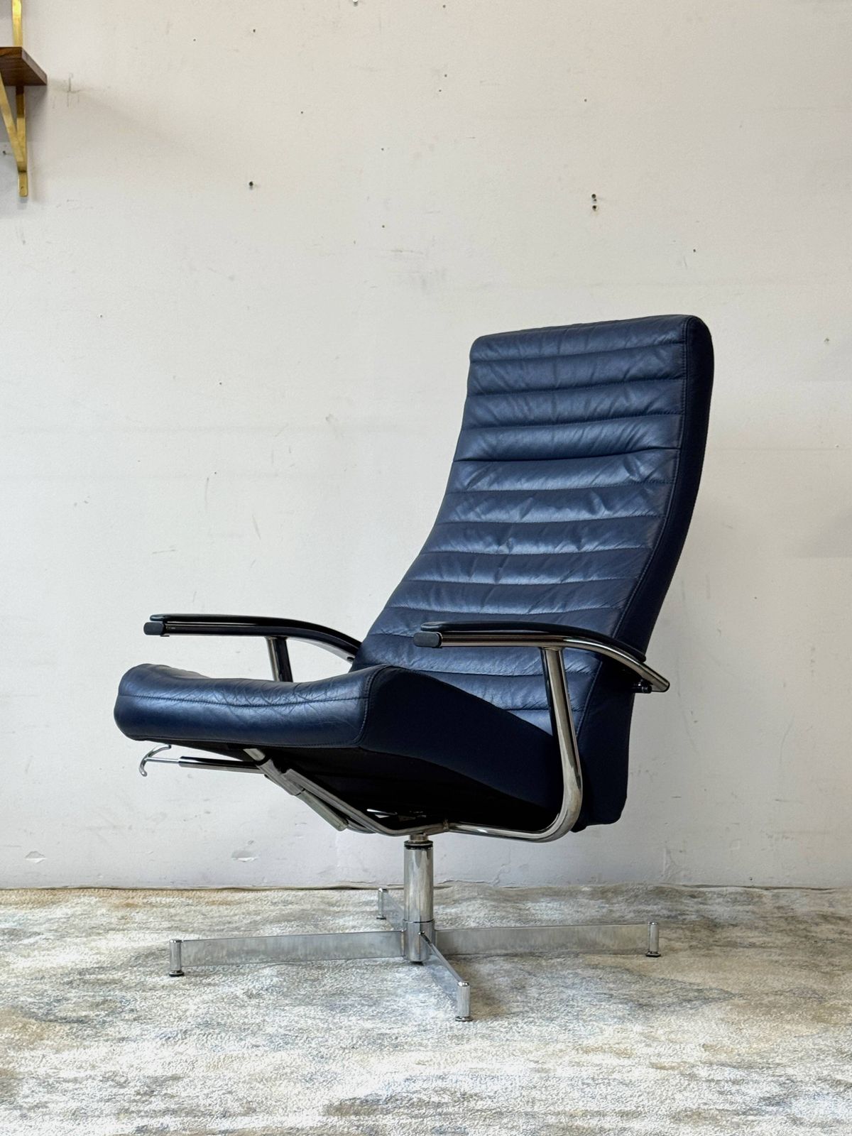 photo vinterior Swivel Lounge Chair  Bolia Denmark 1970  Mid Century  Vintage