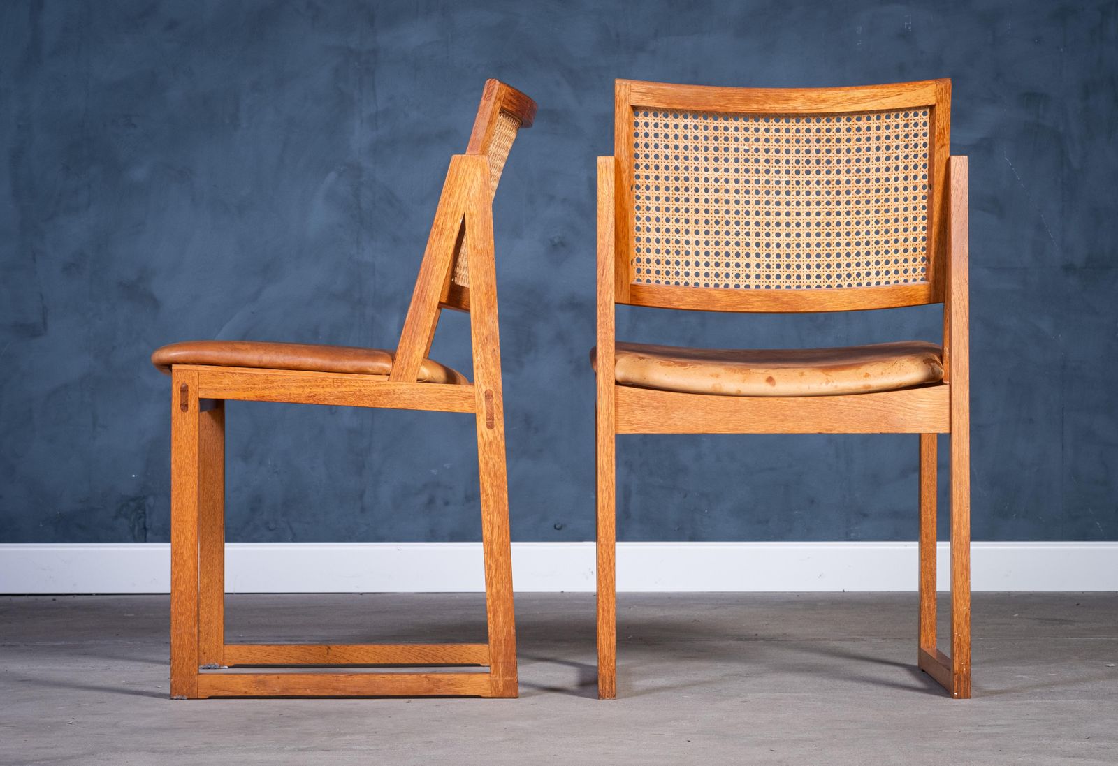 Oak Dining Chairs By Kai Lyngfeldt Larsen, 1960s, Set Of 5 photo 3893.0