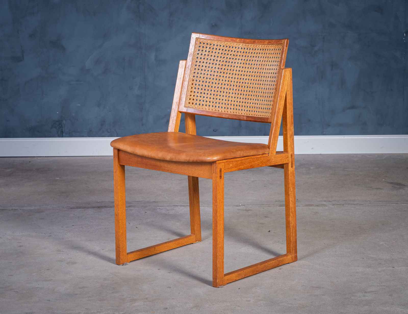 Oak Dining Chairs By Kai Lyngfeldt Larsen, 1960s, Set Of 5 photo vinterior