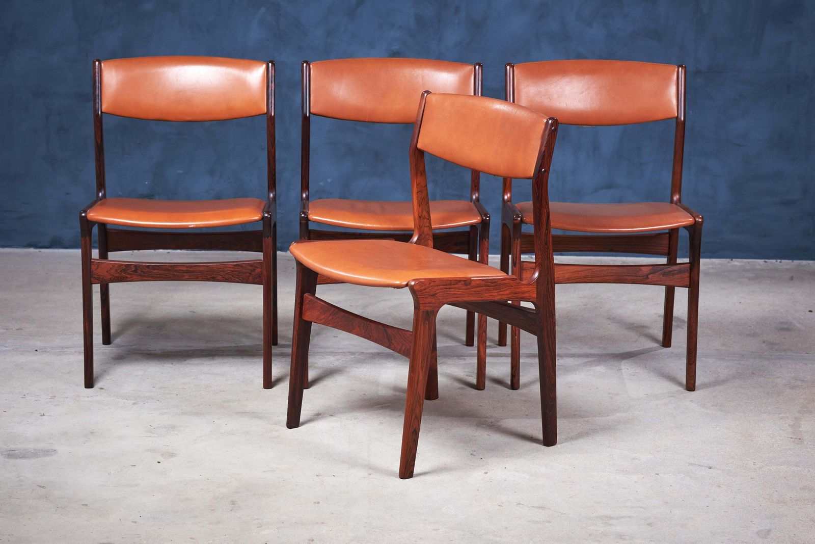 Rosewood Dining Chairs By Nova, Denmark, 1960s, Set Of 4 photo furniture