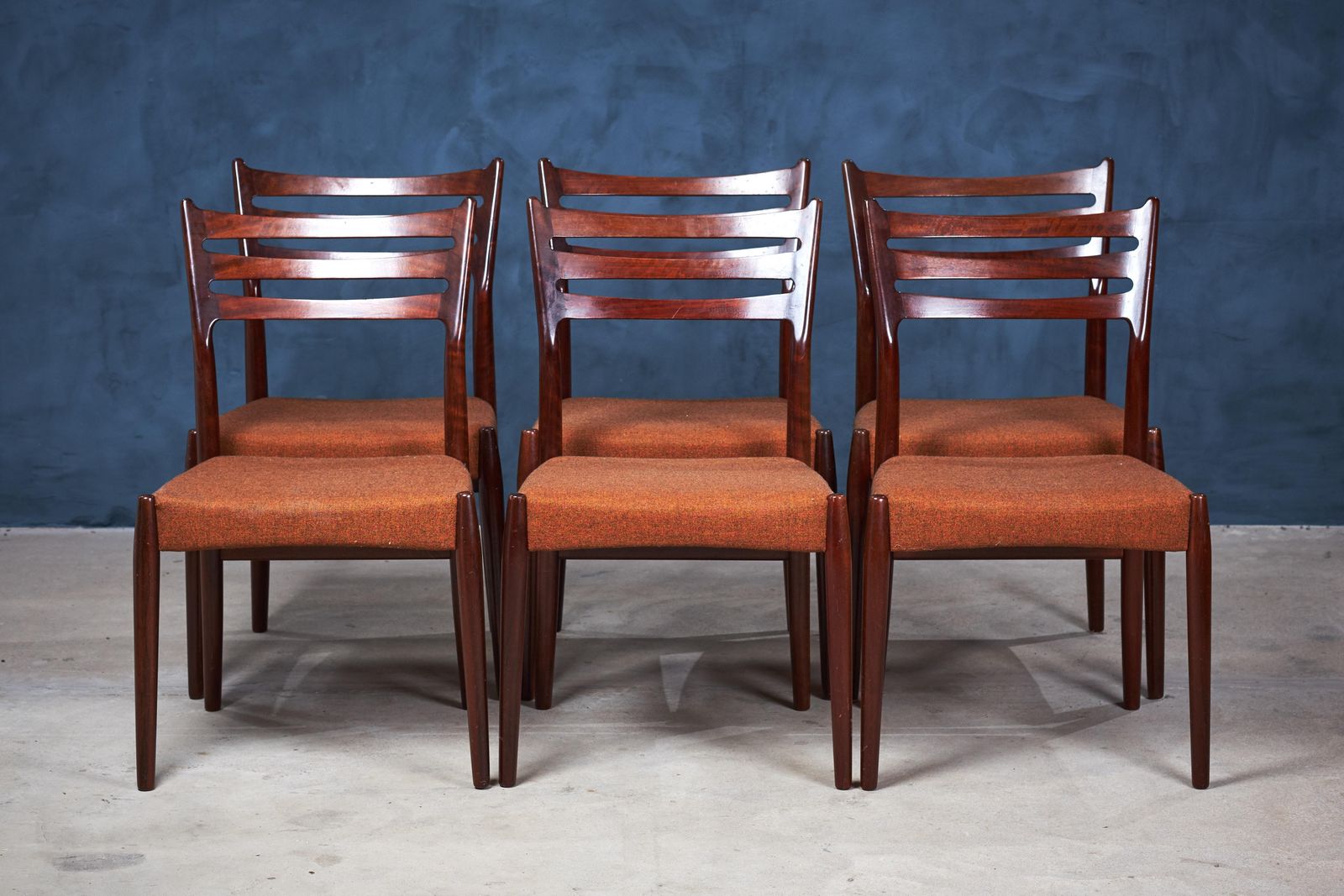 Vintage Dining Chairs By Svend Aage Madsen, 1960s, Set Of 6 photo 2901.0