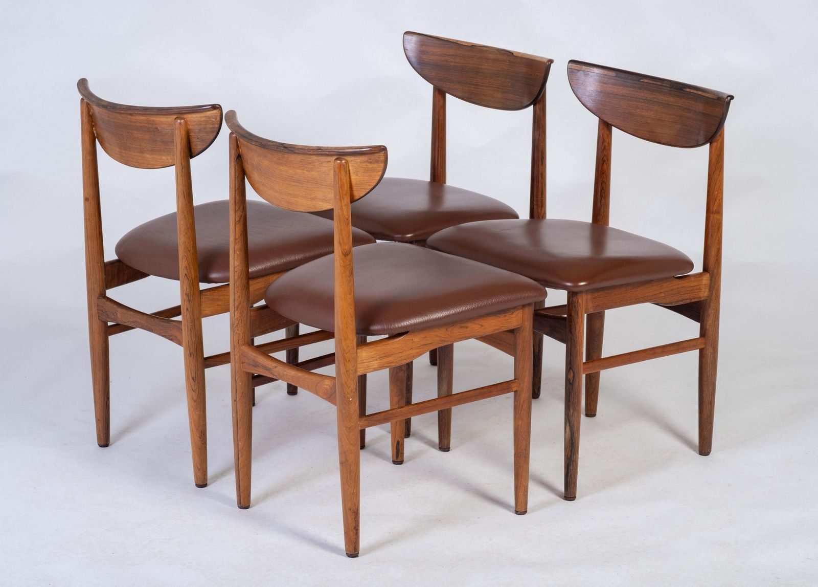 Danish Rosewood Dining Room Set From Skovby, 1960s, Set Of 4 photo for sale