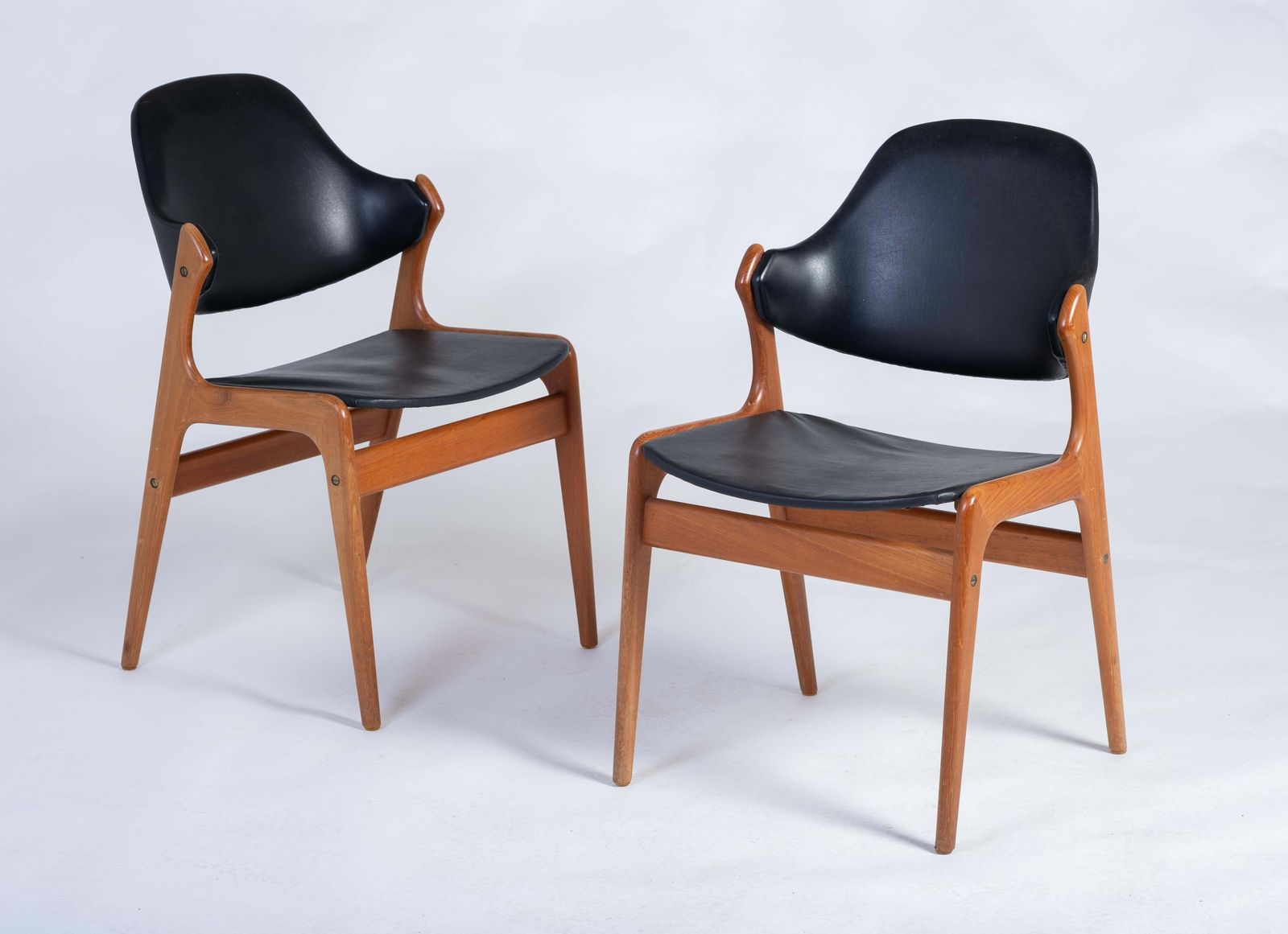 Danish Dining Chairs In Teak By Ejvind A. Johansson For Gern Møbelfabrik, 1960s photo 1533.0
