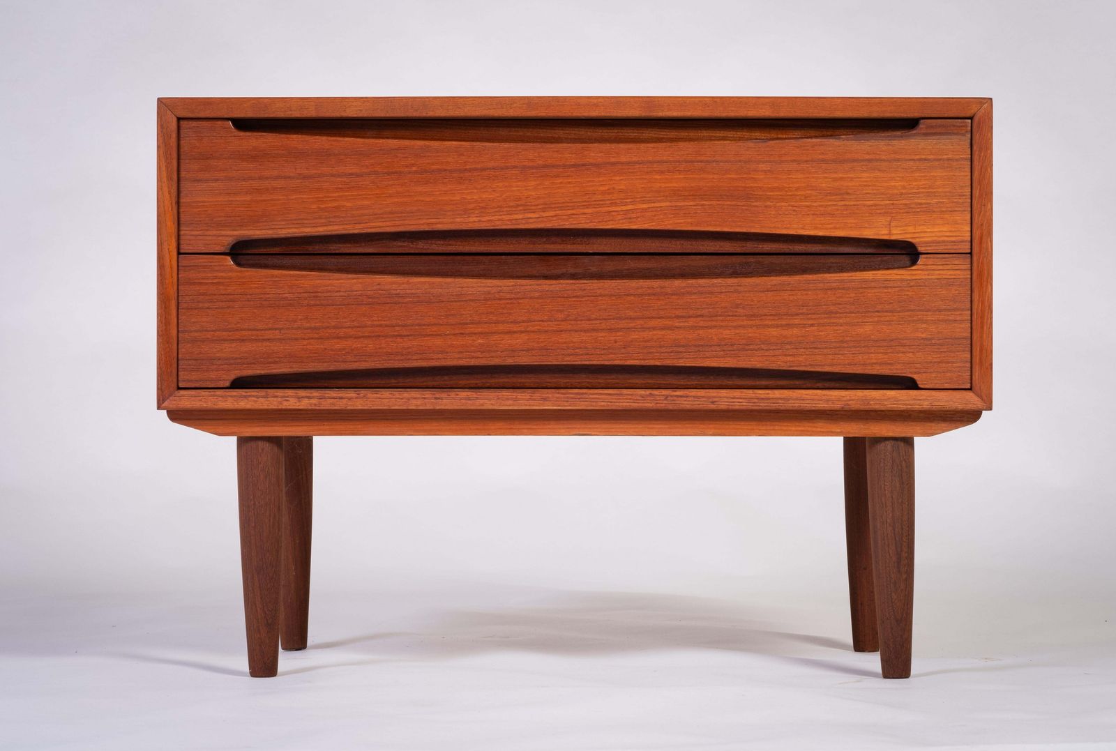 Dressoir In Teakhout Met 2 Lades, Jaren 1960, Deens Design photo 876.0