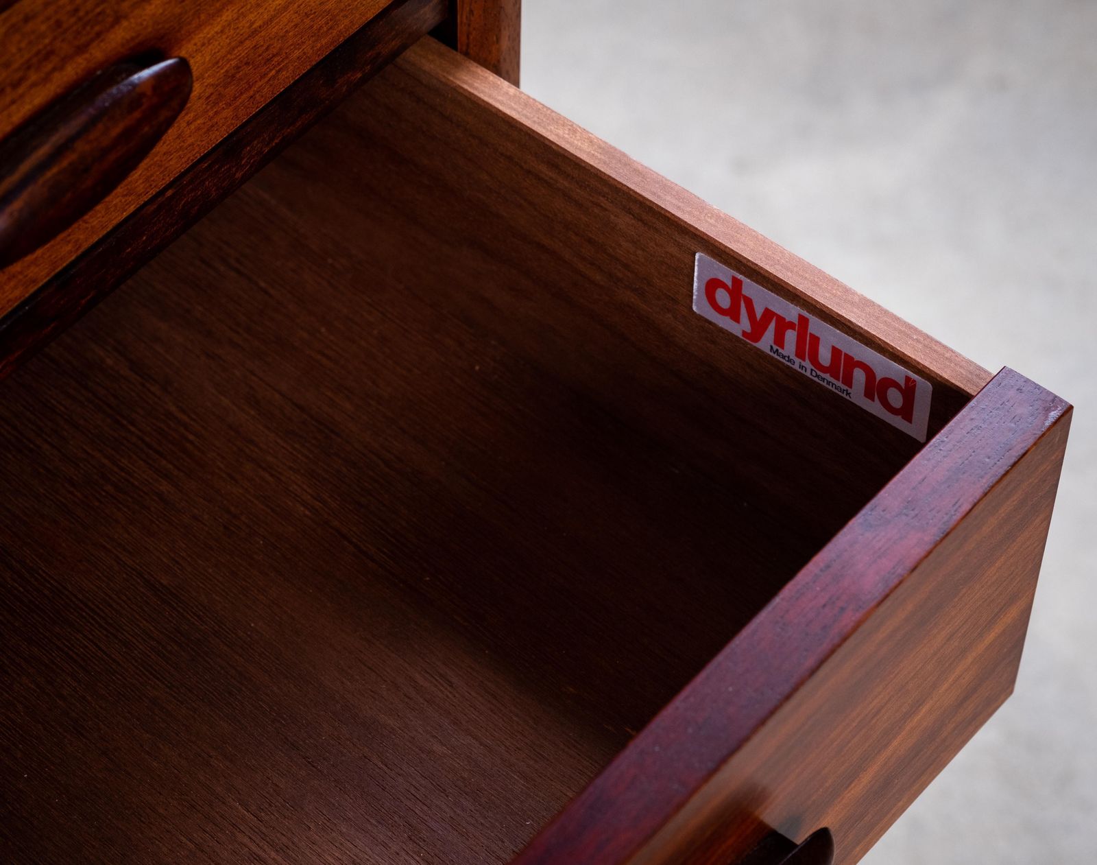 photo vintage Secretaire In Rosewood From Dyrlund, Denmark, 1970s