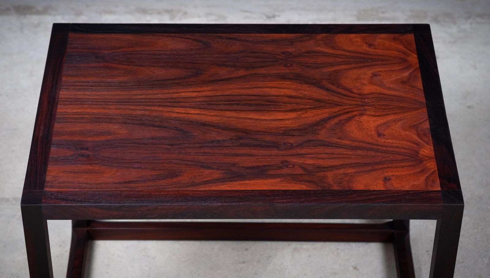Mid Century Danish Rosewood Side Table By Aksel Kjersgaard, 1960s photo 814.0