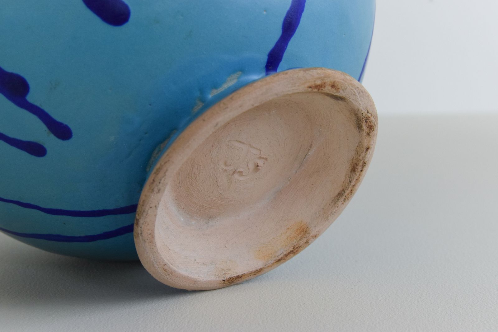 Vintage Studio Pottery Sculptural Stem Vase By Potter Jean Stanton photo 95.0