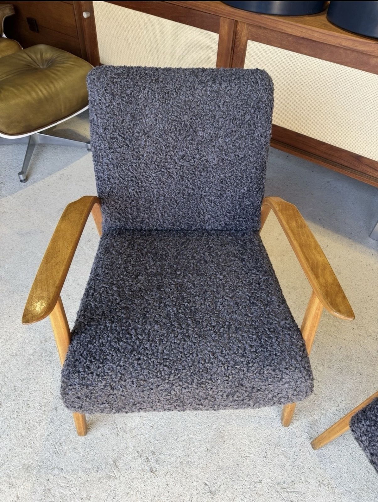 Danish Armchairs In Mid Century Style, Retro, Vintage photo vinterior