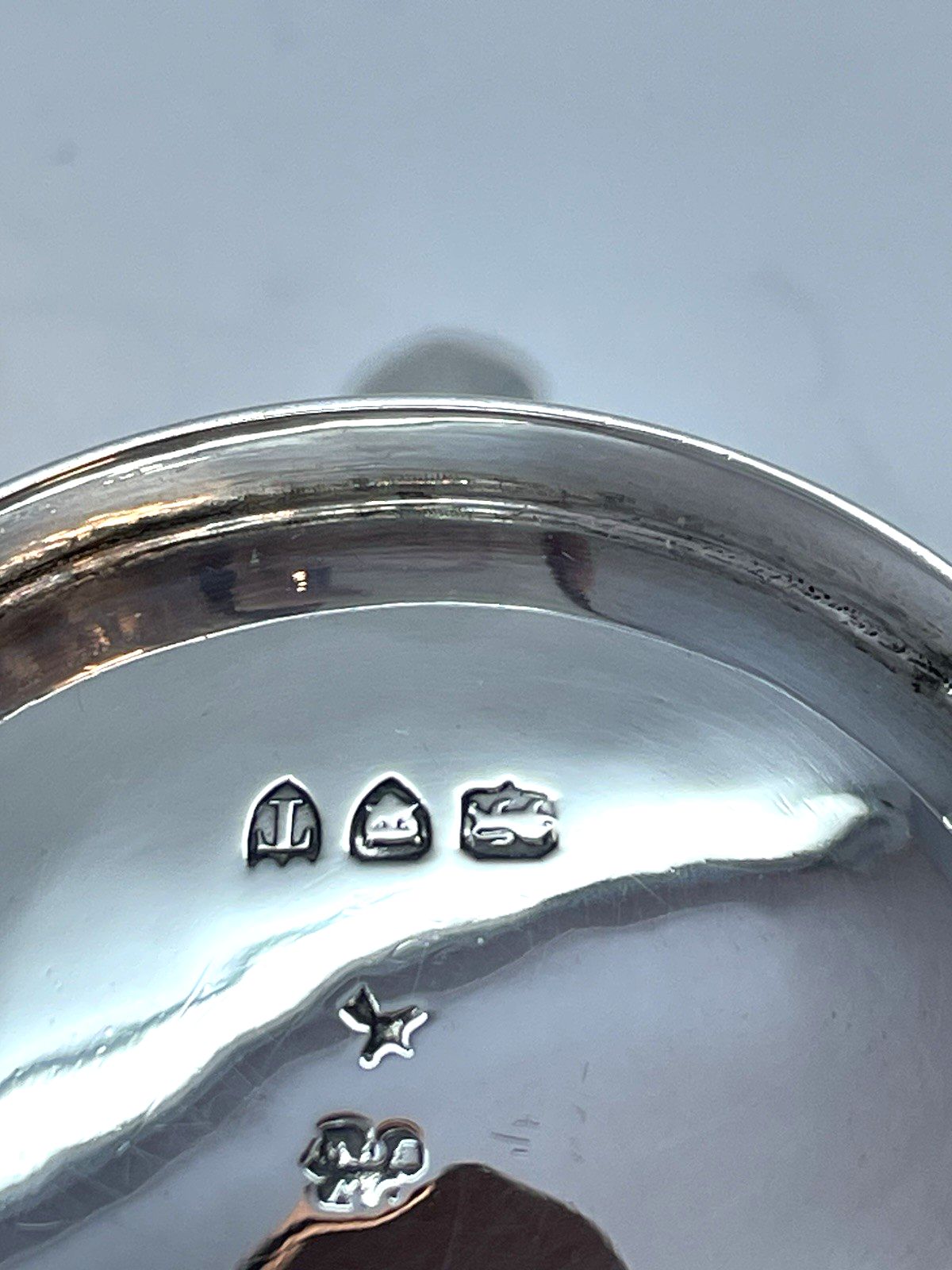 Antique Silver Christening Cup London 1894 (152g) Wakely & Wheeler photo 599.0