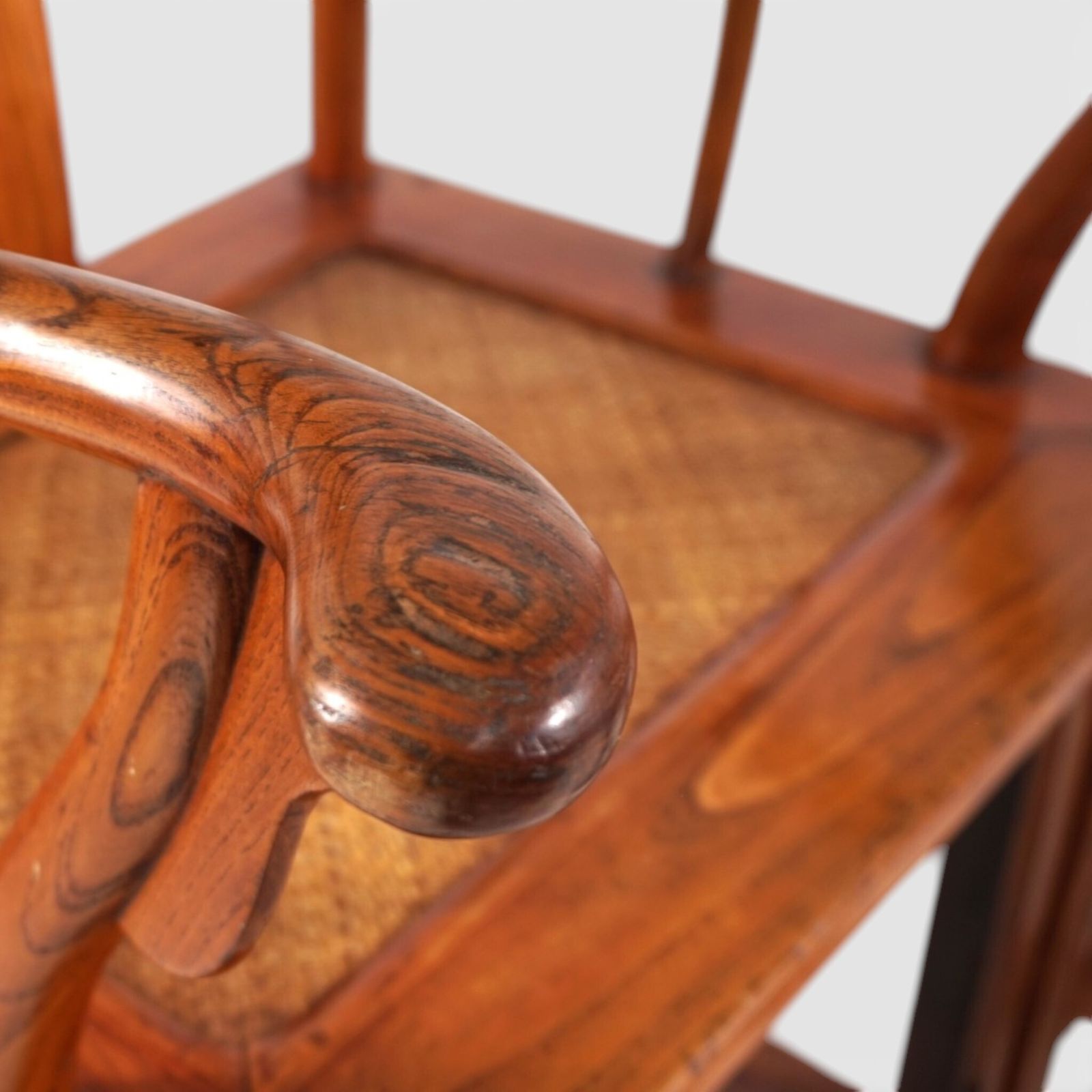 Set Of 2 Chinese High Backed Armchairs In The Style Of The Ming Dynasty, 1920 photo for sale