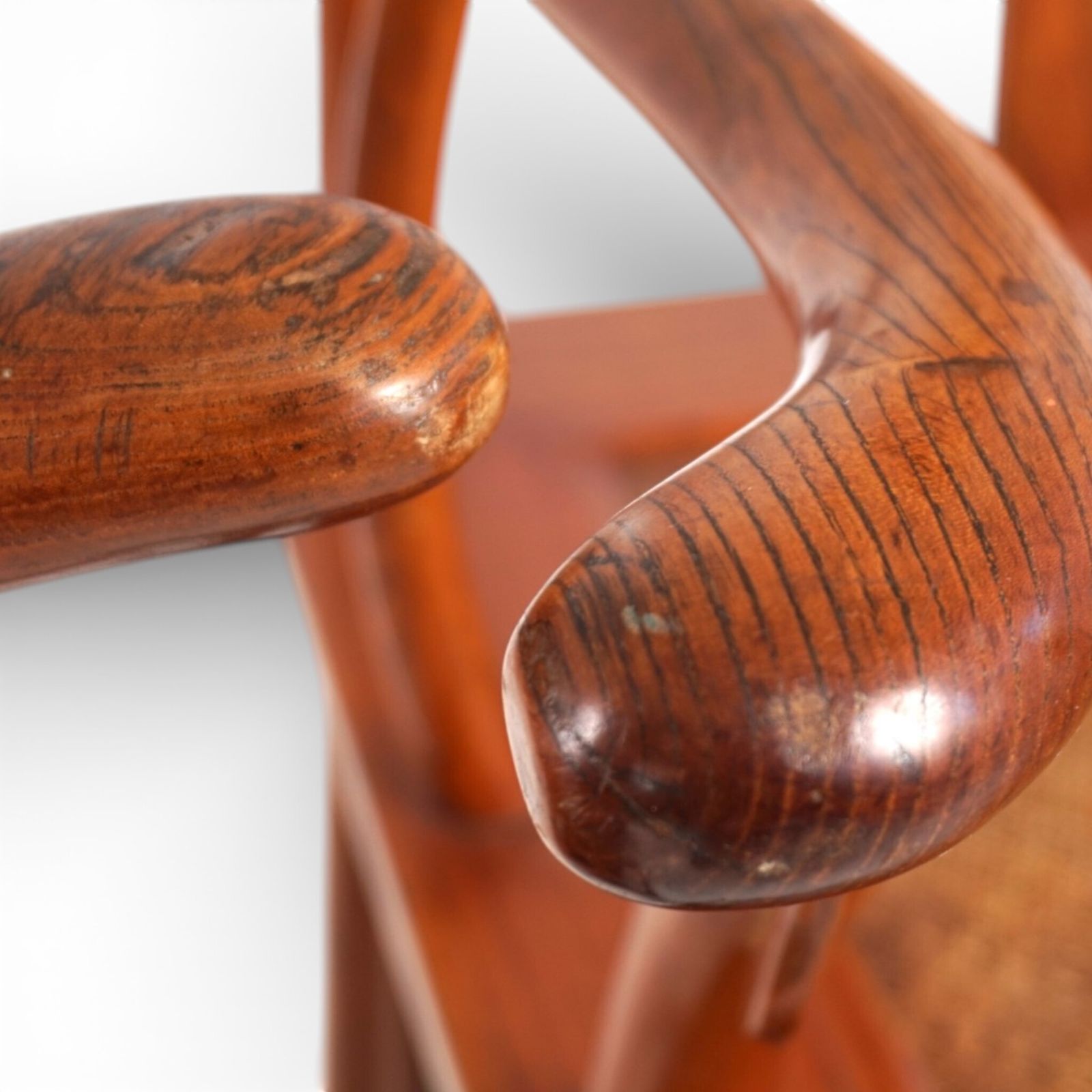960.0 Set Of 2 Chinese High Backed Armchairs In The Style Of The Ming Dynasty, 1920 photo
