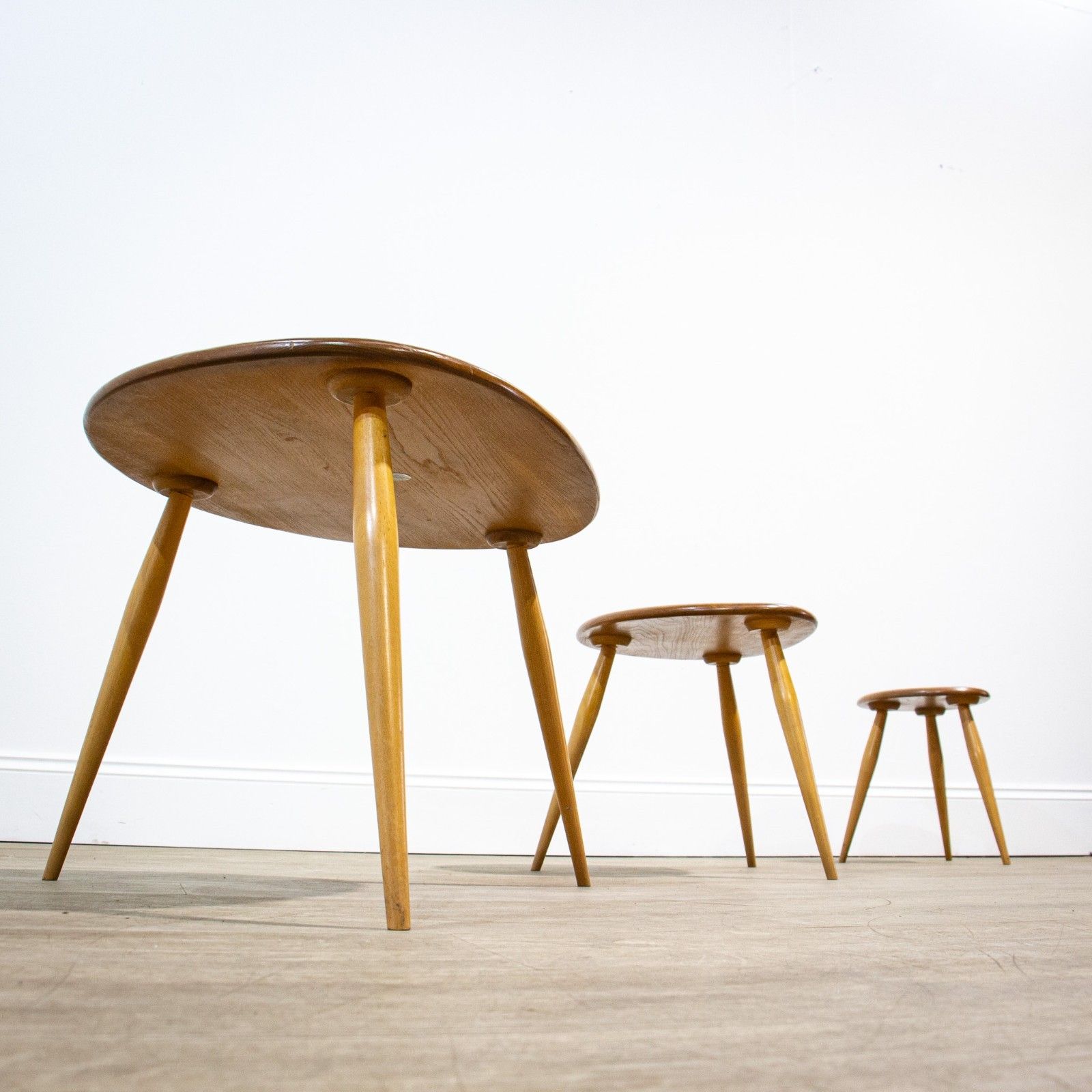 Ercol Nest Of Pebble Tables photo Furniture