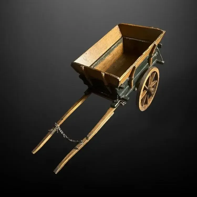 A 19th Century Model Of A Tumbrel, Tip Cart