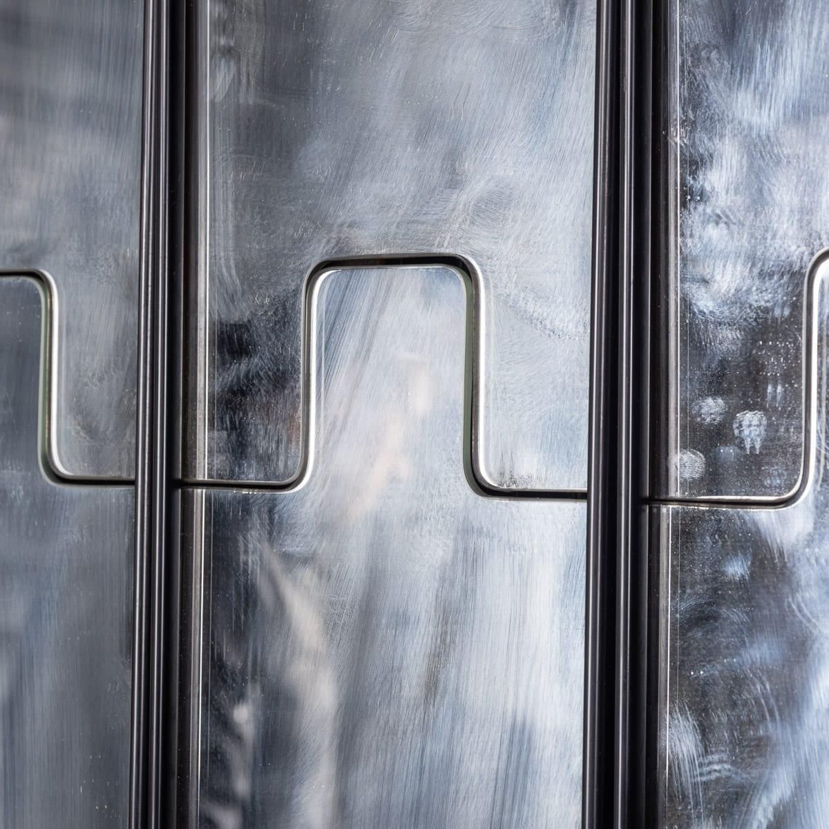 20thc Italian Modular "Gronda" Mirror Coat Rack By Luciano Bertoncini For Elco photo vinterior