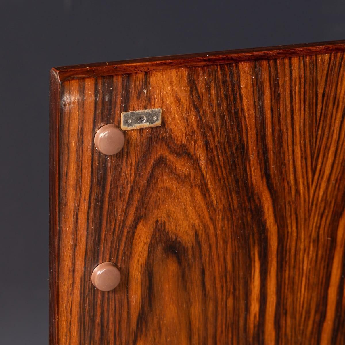 photo furniture 20thc Italian Modular Hardwood Wall Cabinet Attributable To Franco Albini C.1950