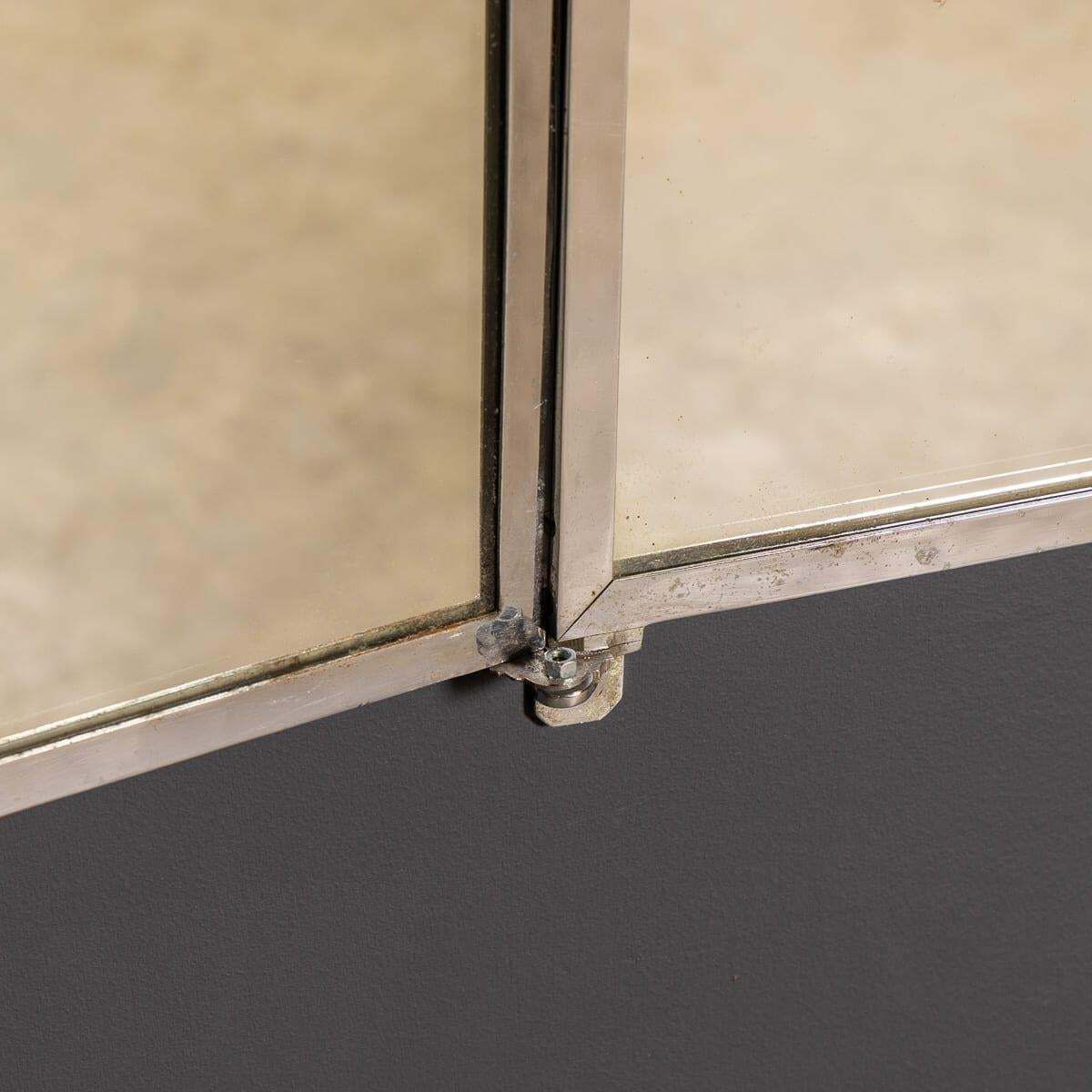 Vintage 20th Century Italian Wall Mounted Mirror, Milan C.1950 photo for sale