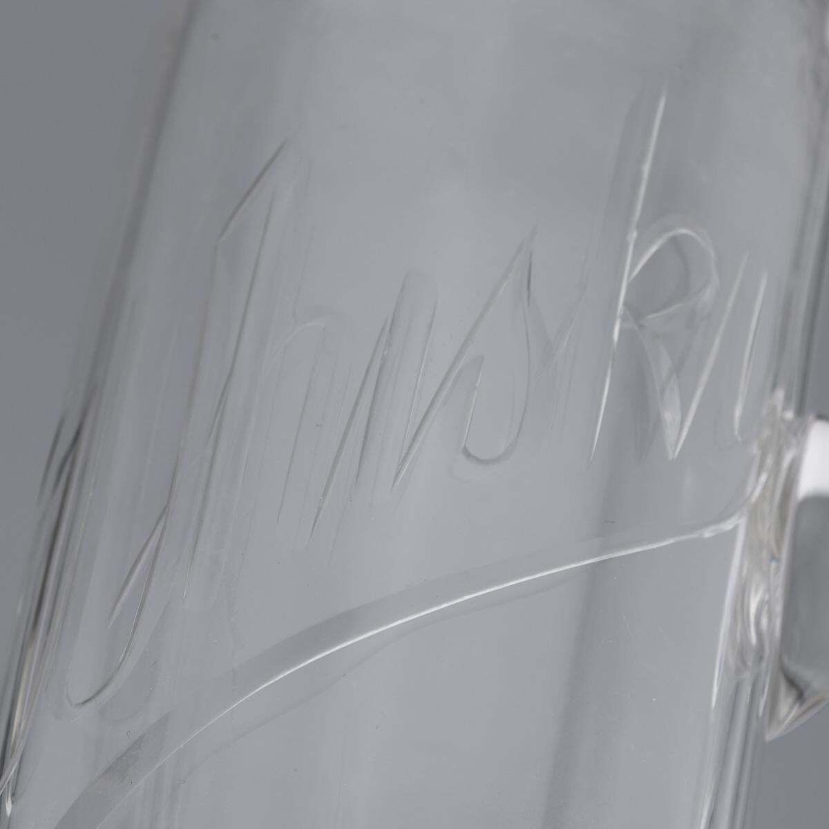 photo vinterior Antique 20thc English Solid Silver & Cut Glass Whisky Decanter, Chester C.1902