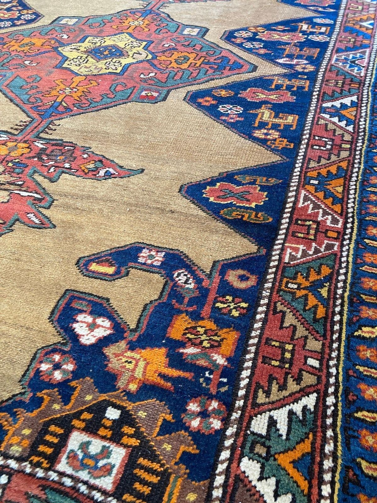 Antique Caucasian Rug 1.81m X 1.24m photo buy