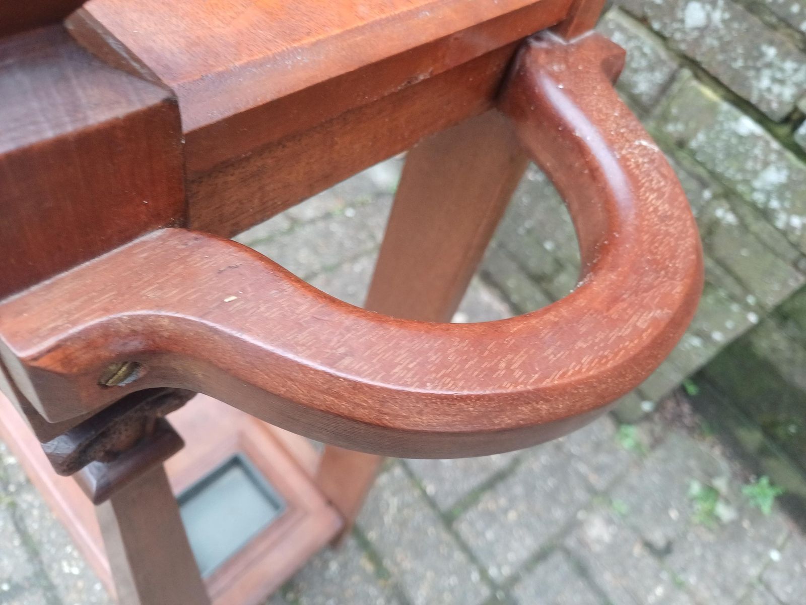 Antique Victorian Mahogany Hall Hat Stand Coat Rack Bevelled Mirror Umbrella Stand Copper Hooks Restored Entryway Storage Free Hand Delivery photo furniture