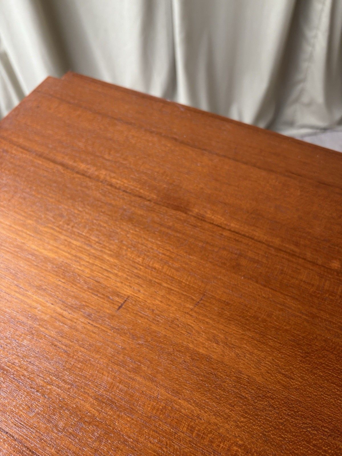 photo buy Vtg Mid Century Danish Cado Compact Desk Console Side Table Chest Drawers R1103