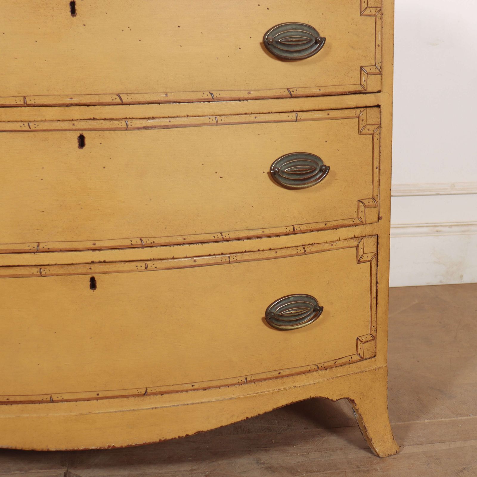 Georgian Bowfront Chest Of Drawers photo 2340.0