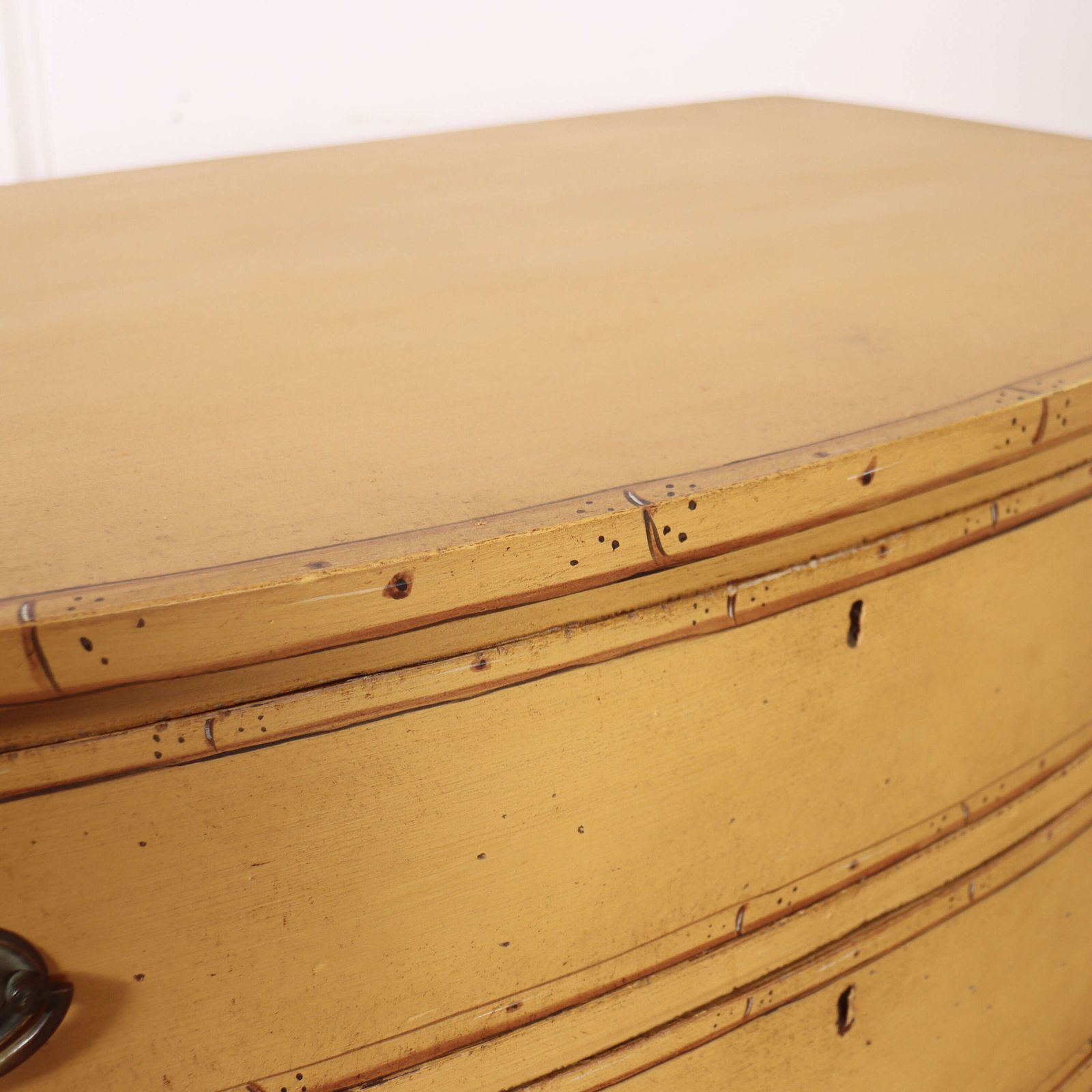 Furniture Georgian Bowfront Chest Of Drawers photo