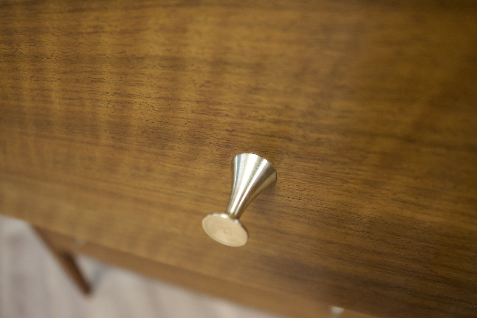 Vintage French Walnut Chest Of Drawers From Younger, 1960s #1709 photo vintage