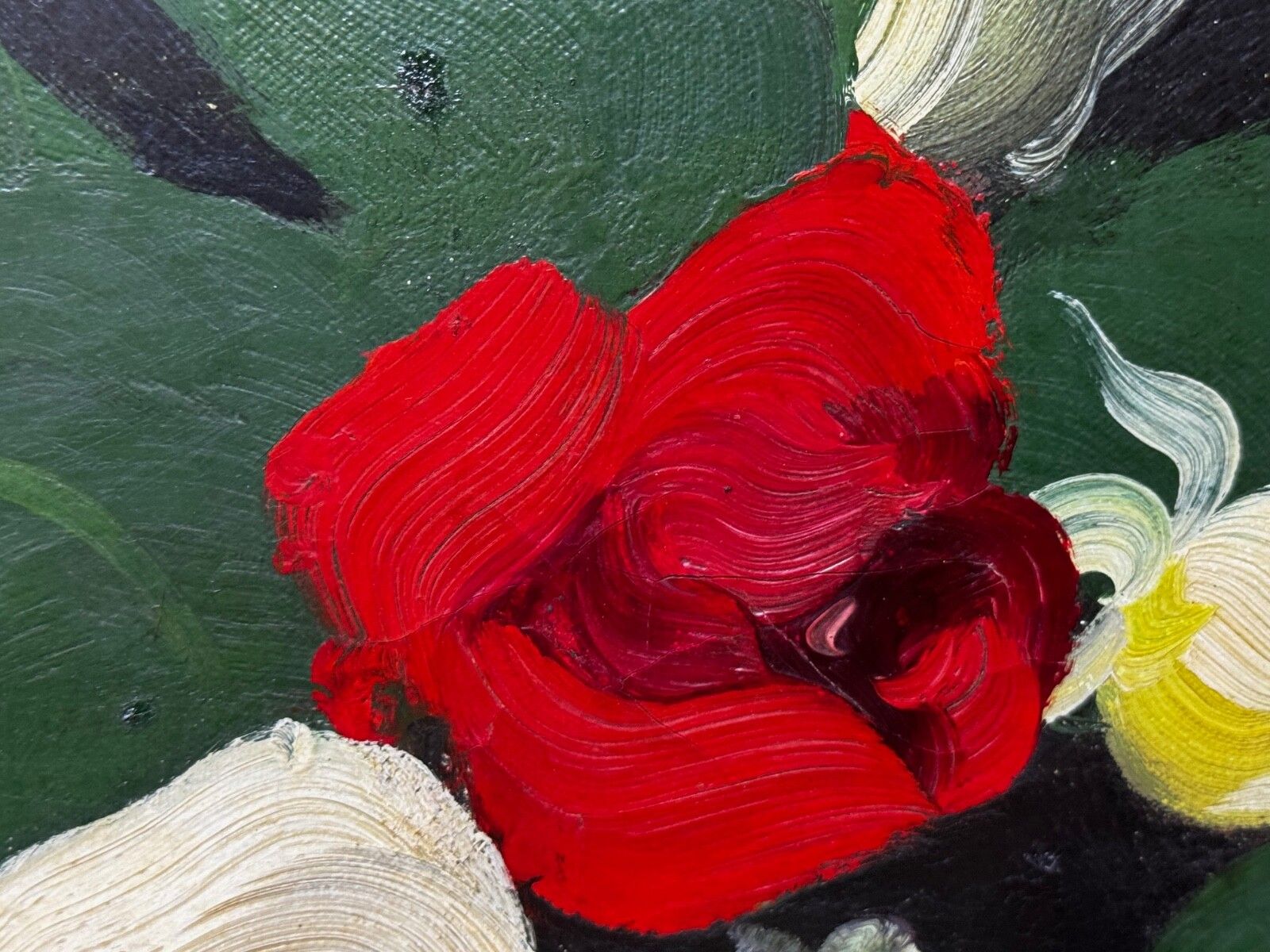 Oil Painting Nocturne In Petals Roses Of Fire And Light By James Stuart Park photo buy