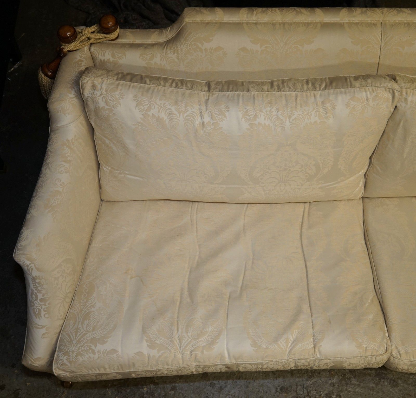 Rrp £8,985 Duresta Hornblower 3 4 Seat Knoll Sofa Which Is Part Of A Large Suite photo vintage