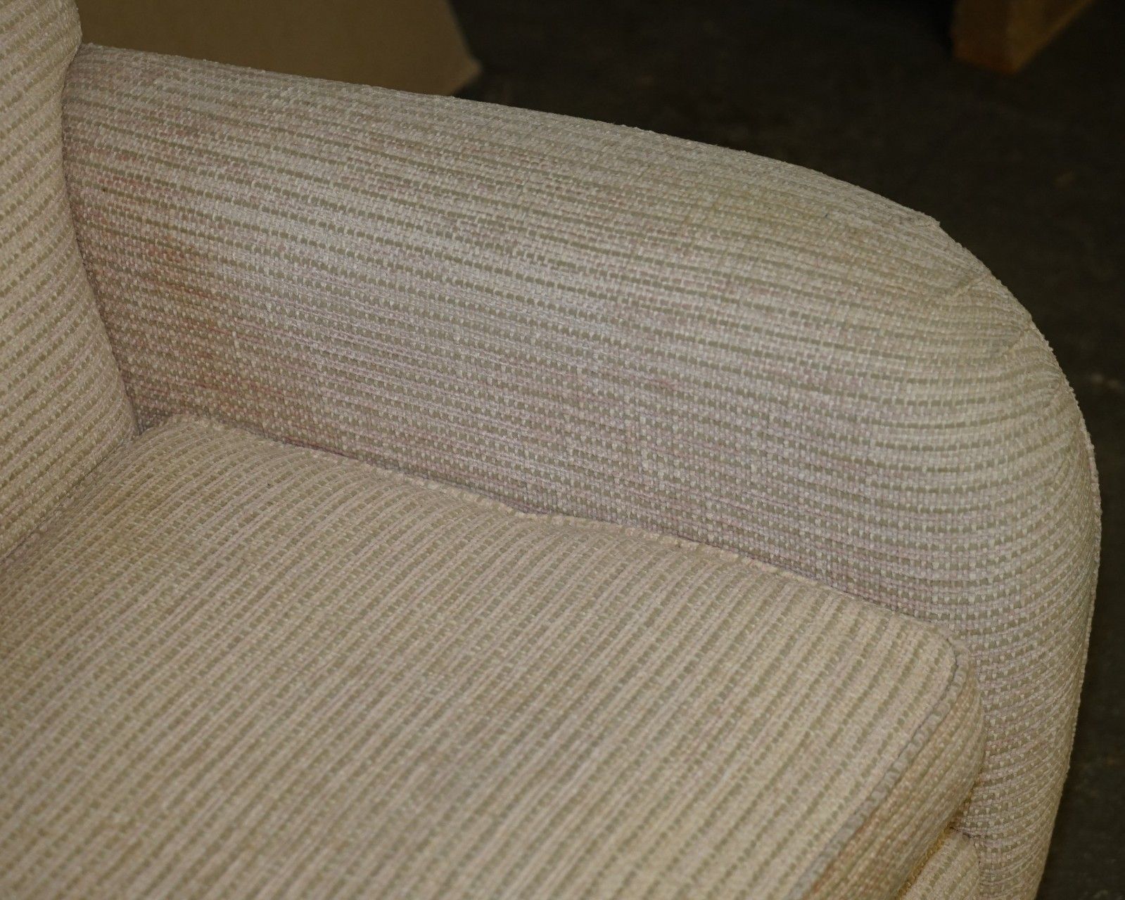 Contemporary Modern Club Sitting Room Armchair In Nice Fabric photo vintage