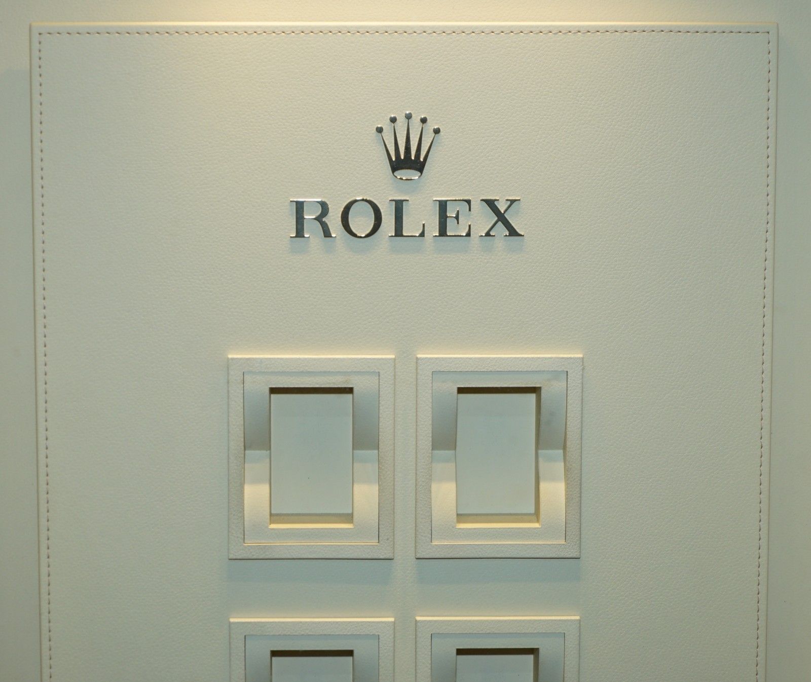 1 Of 3 Original Rolex Authorised Dealers Bullet Proof Glass Display Cabinets photo 3950.0