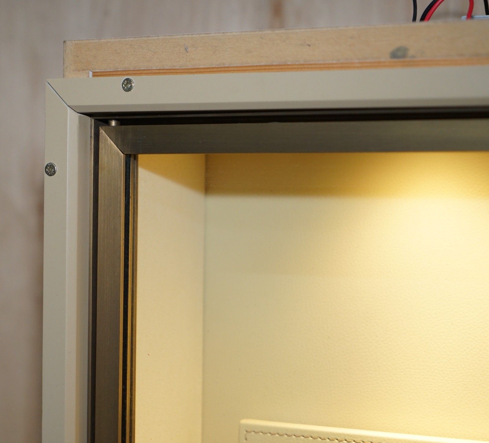 1 Of 3 Original Rolex Authorised Dealers Bullet Proof Glass Display Cabinets photo buy