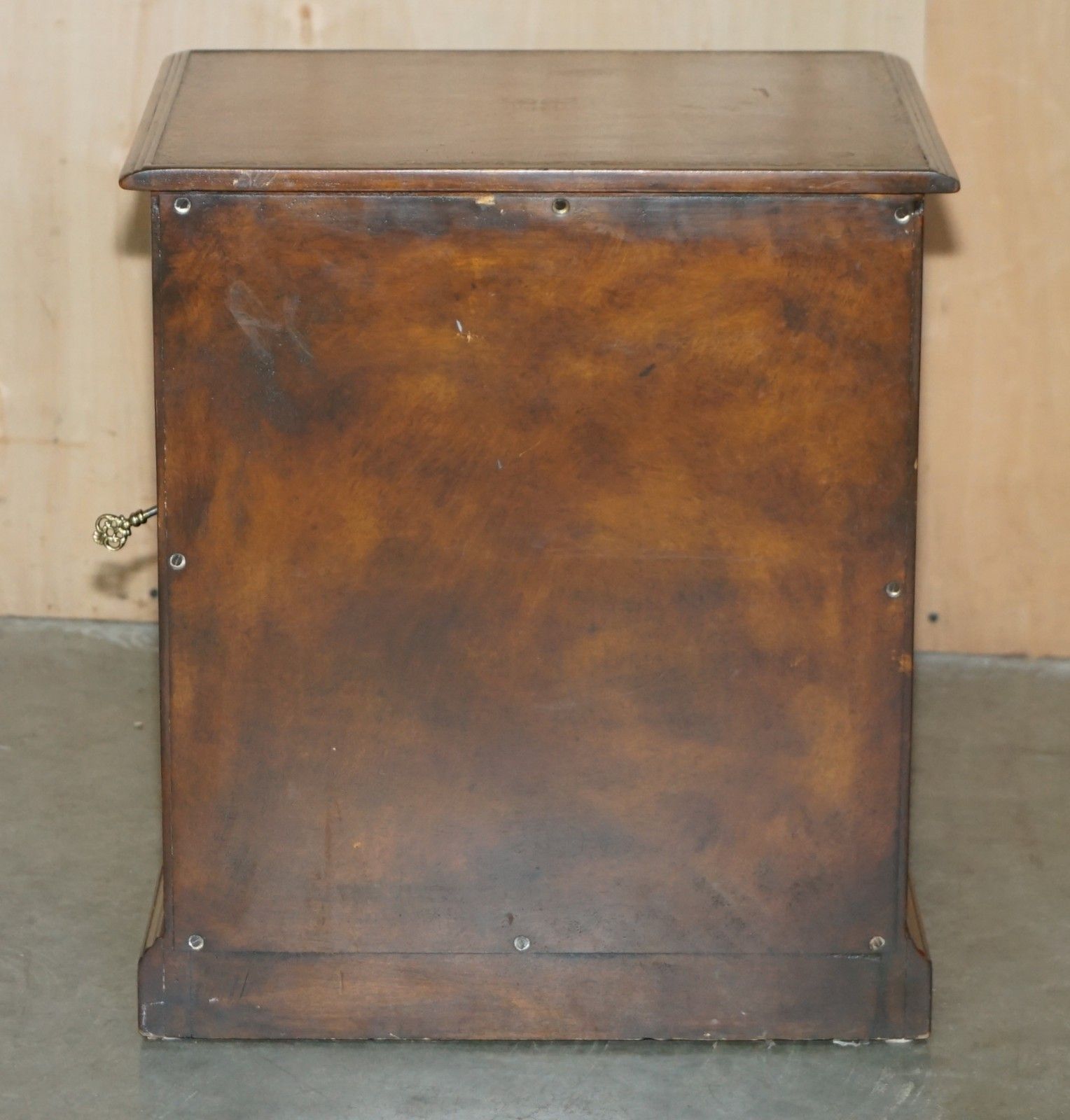photo for sale Unique Pair Of Lockable Theodore Alexander Nightstand Collectors Drawers Tables
