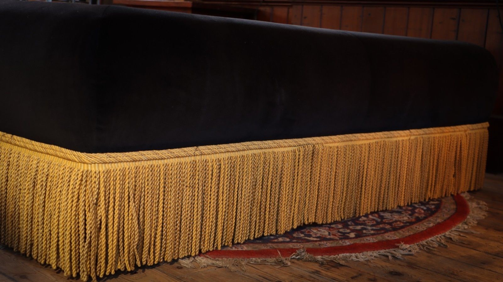 Sublime Country House Footstool Ottoman Coffee Table George Smith Howard Style🚚 photo vintage
