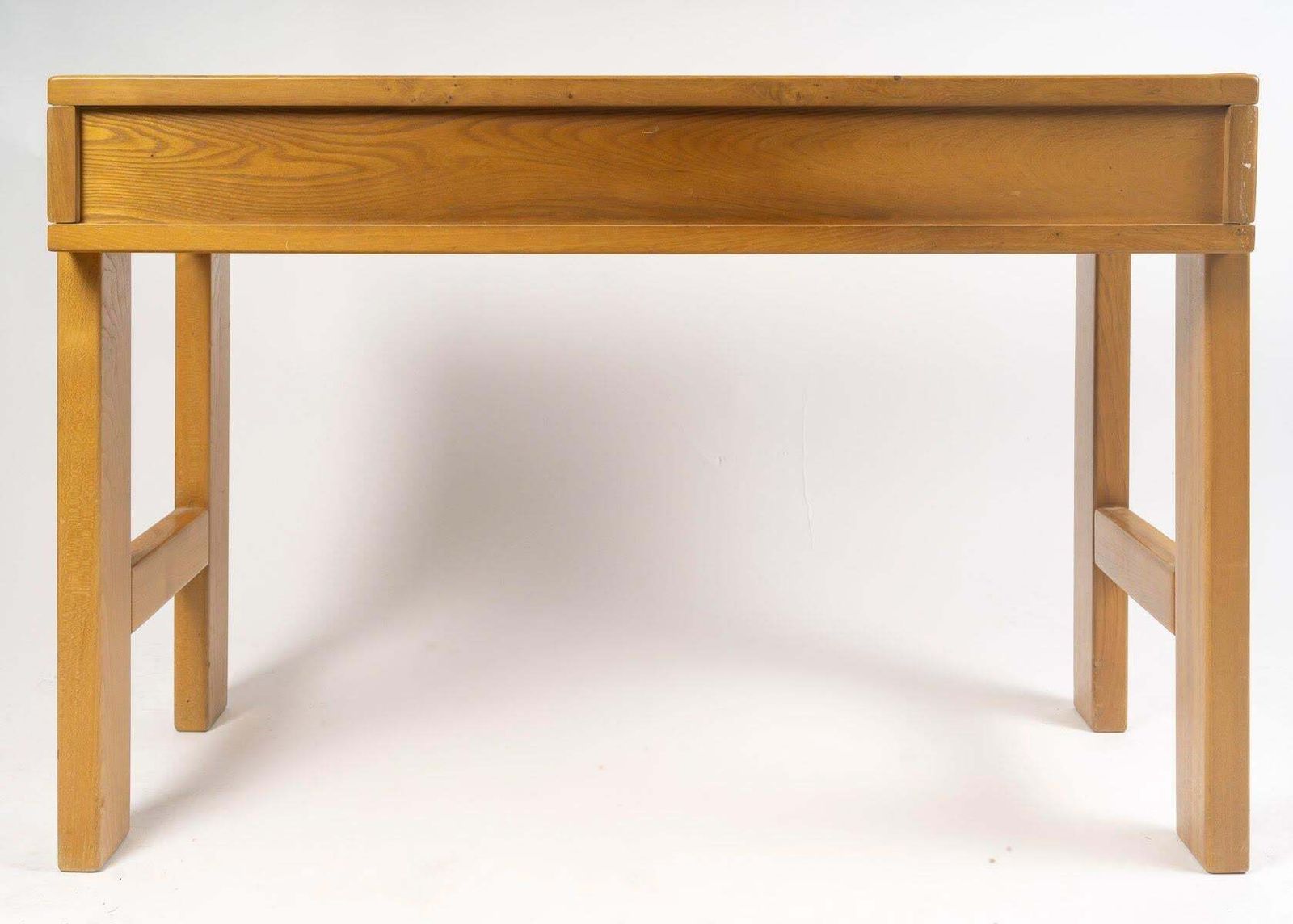1960s Pine Desk And Chair, Sleek Design. photo furniture
