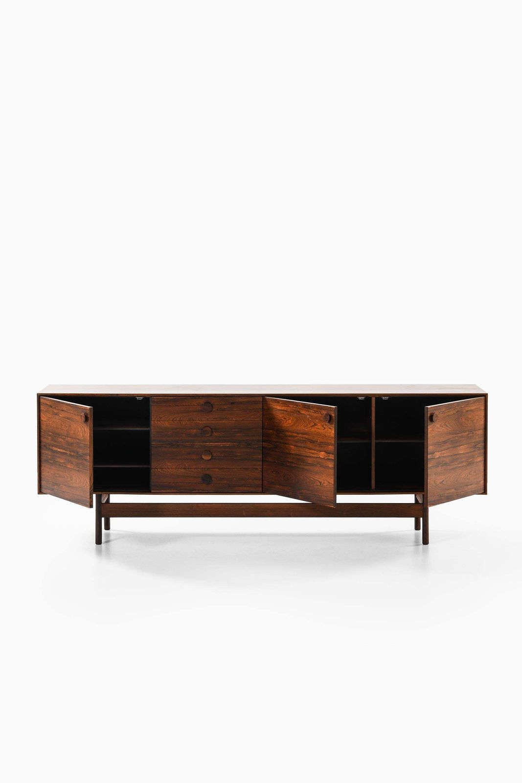 Rosewood Sideboard By Ib Kofod Larsen, 1950s photo Furniture
