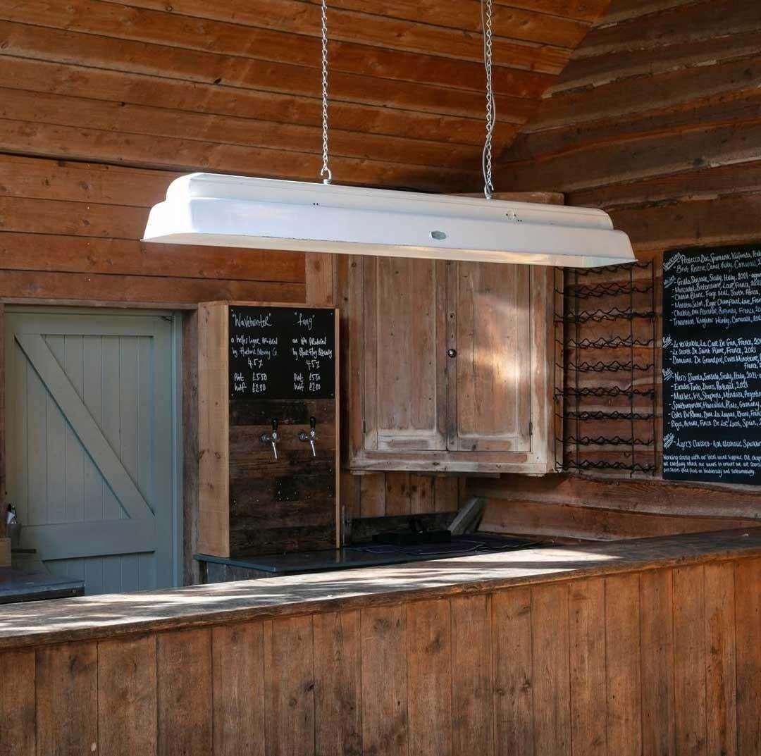 1960s British Industrial “Crysteel” Taskmaster Tube Light By Benjamin Electric photo furniture